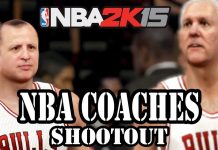 NBA 2K15 Mod: Coaches vs NBA All Stars