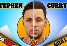 NBA 2K Graphics: GSW’s Steph Curry, Kevin Durant, and Klay Thompson Evolution
