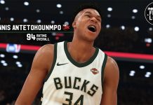 NBA 2K19 Screenshot & Player Rating: Giannis Antetokounmpo (94 OVR)