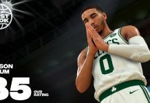 NBA 2K20 Ratings & Screenshots: Jayson Tatum (85)