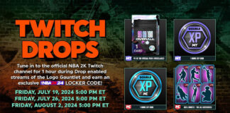 NBA 2K Twitch Drops