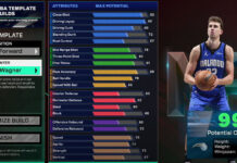 NBA 2K25 Franz Wagner Template Build