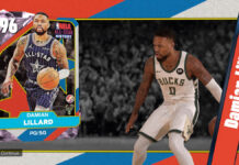 NBA 2K25 Locker Code - Damian Lillard - Pink Diamond MyTEAM