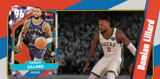 NBA 2K25 Locker Code - Damian Lillard - Pink Diamond MyTEAM