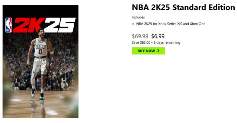 NBA 2K25 90% Off