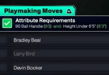 NBA 2K26 AllAnimation Requirements
