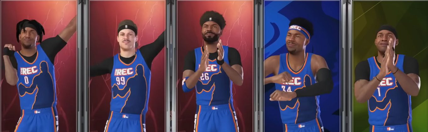 NBA 2K26 Rec Jerseys - Season 1