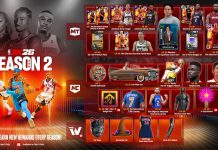 All NBA 2K26 Season 2 Rewards