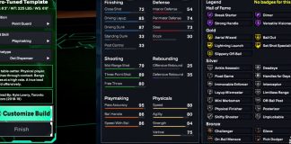 NBA 2K26 Dot Dispenser Pro-Tuned Build