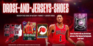 NBA 2K26 Derrick Rose Locker Code