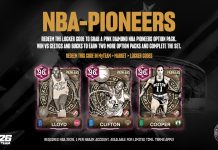NBA 2K26 Locker Code: Pink Diamond Option Pack with Earl Lloyd, Nat Clifton or Chuck Cooper