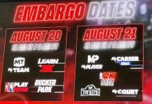 NBA 2K27 Embargo Dates