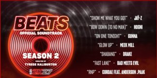 NBA 2K27 Season 2 Soundtrack
