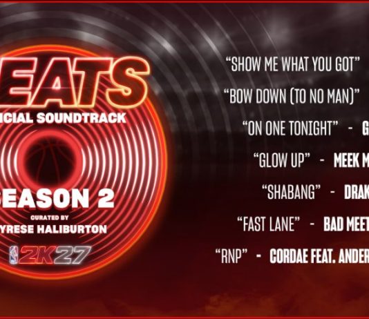 NBA 2K27 Season 2 Soundtrack